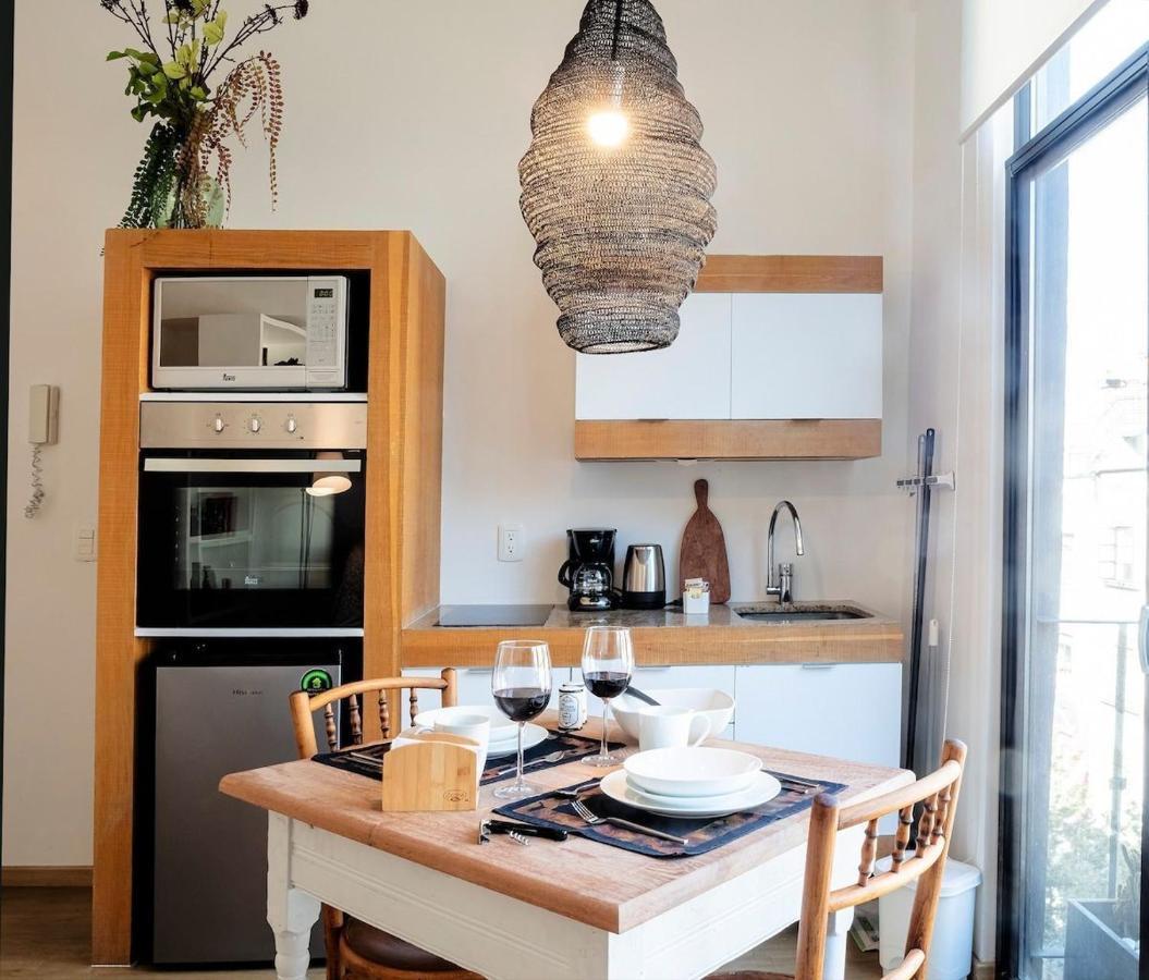 Ferienwohnung Loft Boho En El Centro Historico Imperdible Mexiko-Stadt Exterior foto