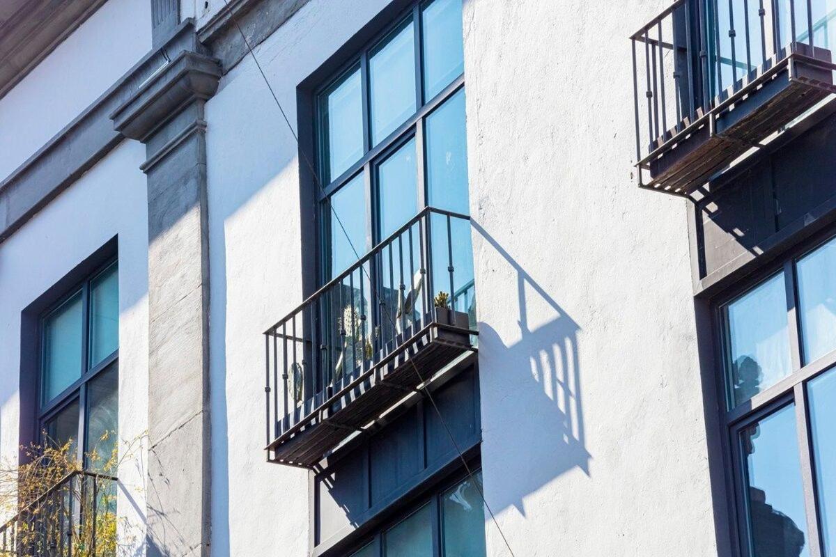 Ferienwohnung Loft Boho En El Centro Historico Imperdible Mexiko-Stadt Exterior foto