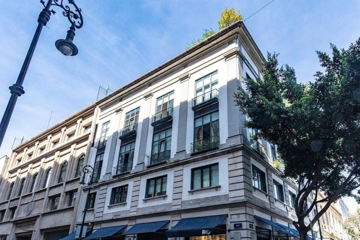 Ferienwohnung Loft Boho En El Centro Historico Imperdible Mexiko-Stadt Exterior foto